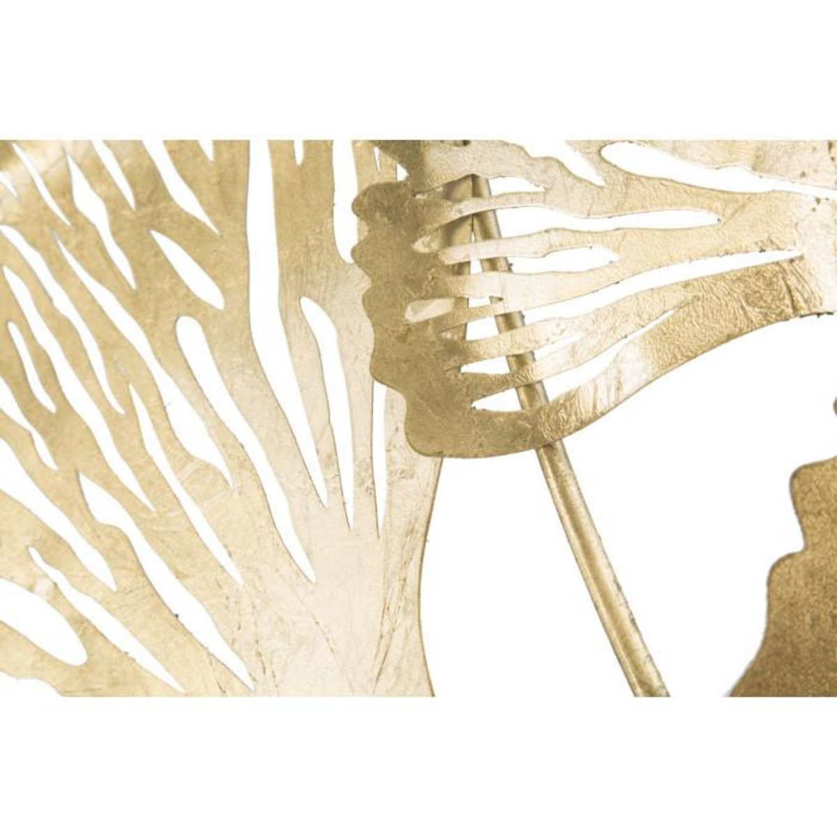 Paris Prix Décoration Murale Verticale en Métal  Iris  101cm Or