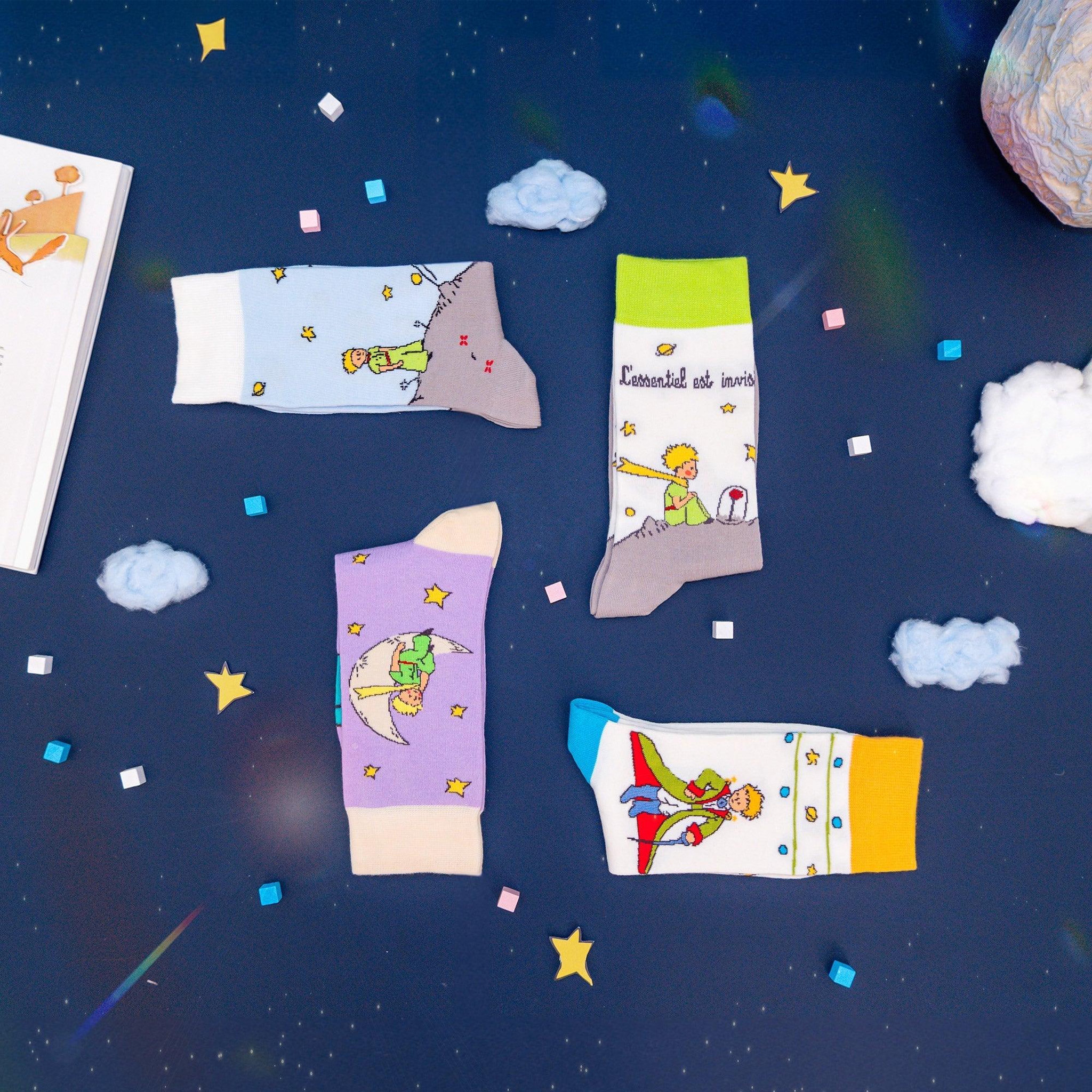 Voir la diapositive 3 : SOCK AFFAIRS Coffret chaussettes le petit prince