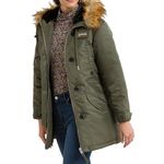 Schott Parkas  Femme  chott Elisa. Coloris disponibles : Vert