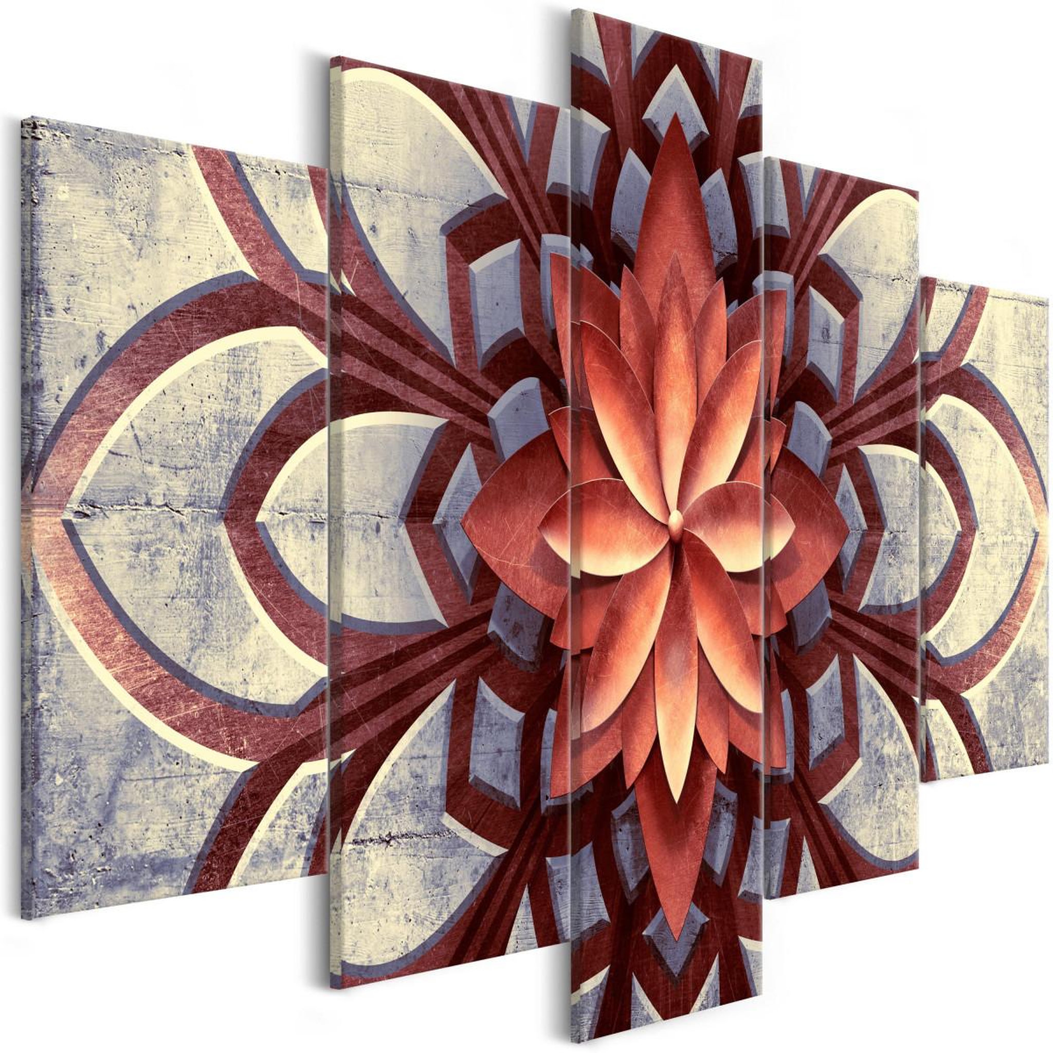 Voir la diapositive 1 : Paris Prix Tableau Imprimé 5 Panneaux  Fan Wide