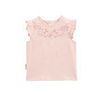 Petit Béguin T-shirt enfant manches courtes Arizona. Coloris disponibles : Rose