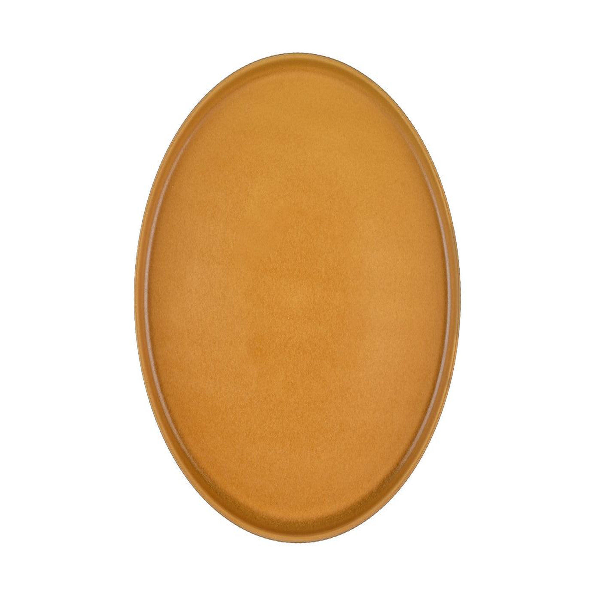 Voir la diapositive 4 : BJORN Assiette scandi ø27,5cm - 4 pièces - ocre