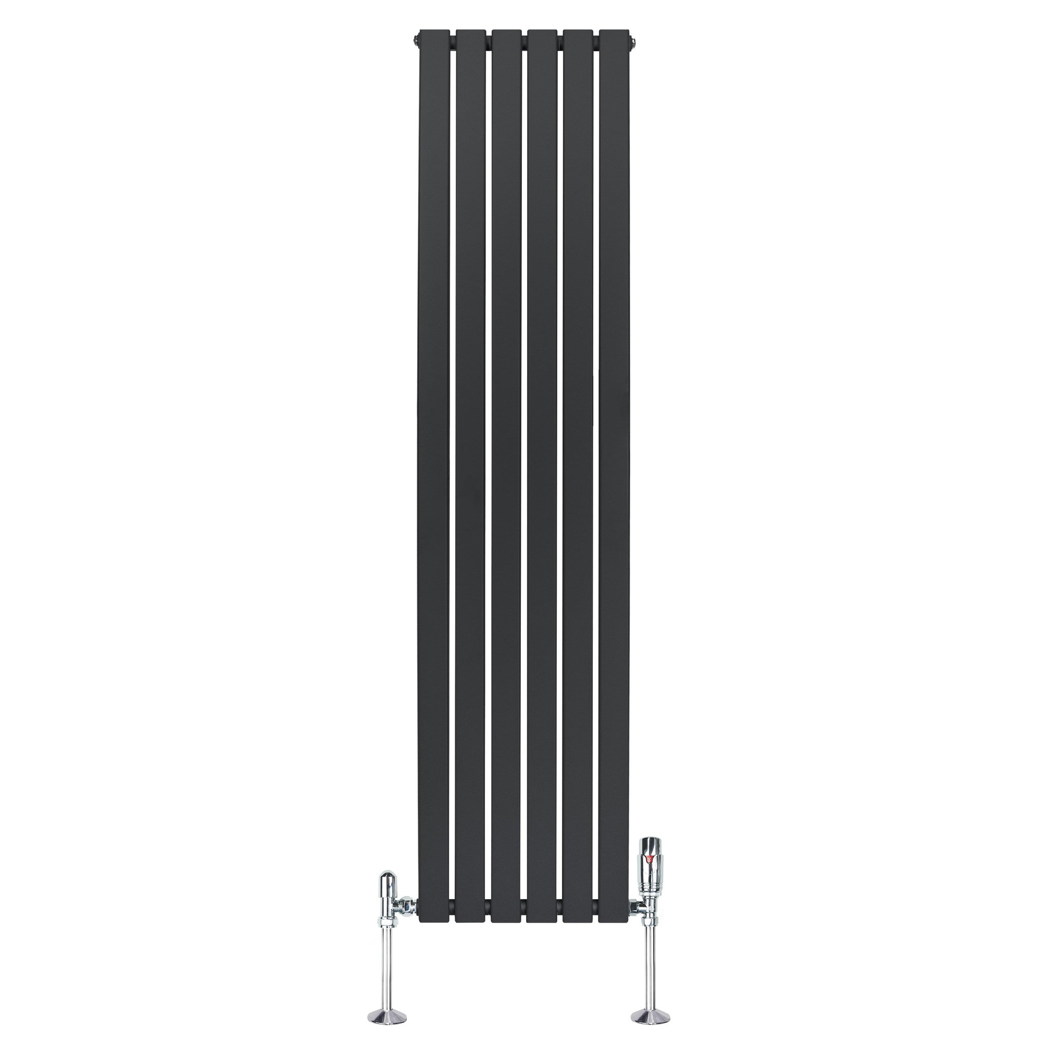 Voir la diapositive 1 : MONSTERSHOP Radiateur plat à 1 panneau & vannes - 1800 x 420 mm
