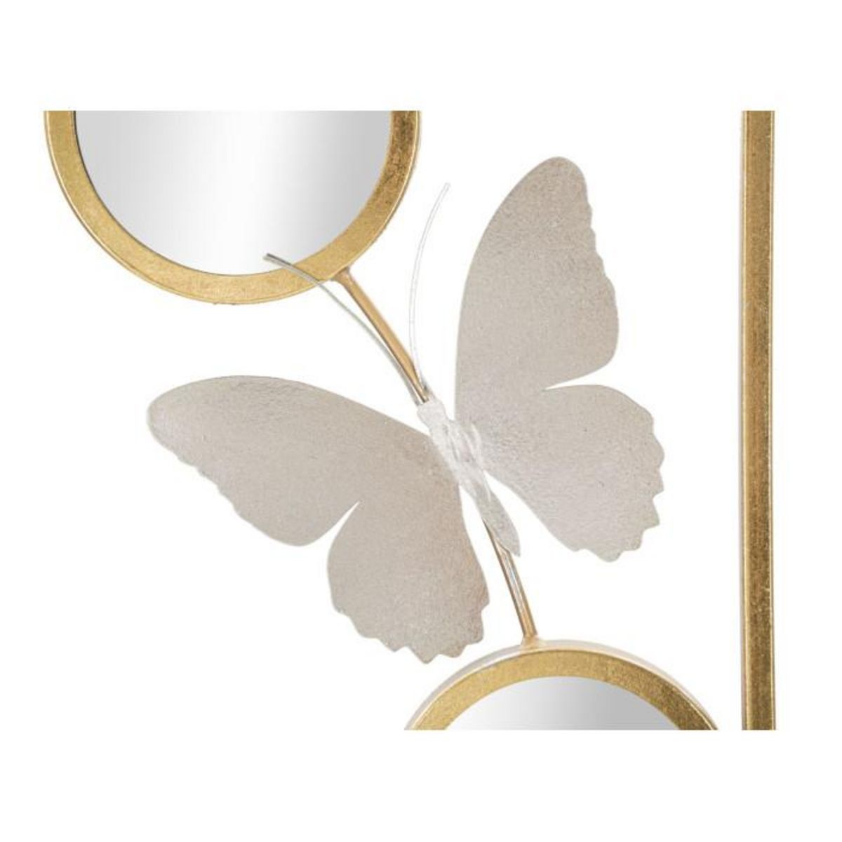 Paris Prix Décoration Murale Encadrée 3 Miroirs  Butty  90cm Multicolore