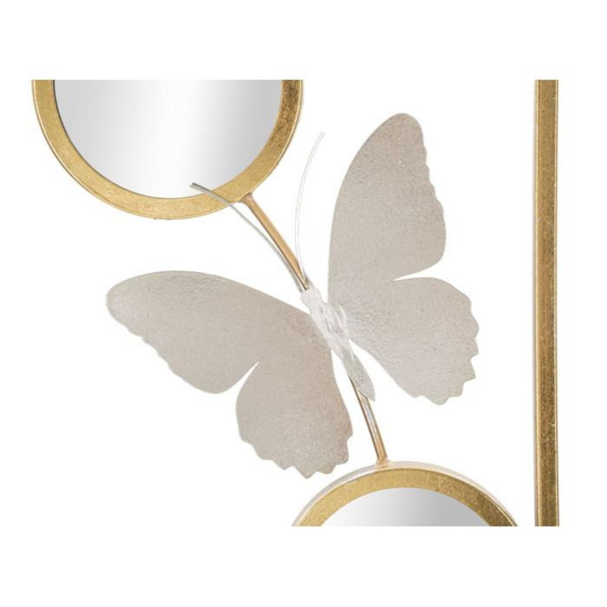 Paris Prix Décoration Murale Encadrée 3 Miroirs  Butty  90cm Multicolore