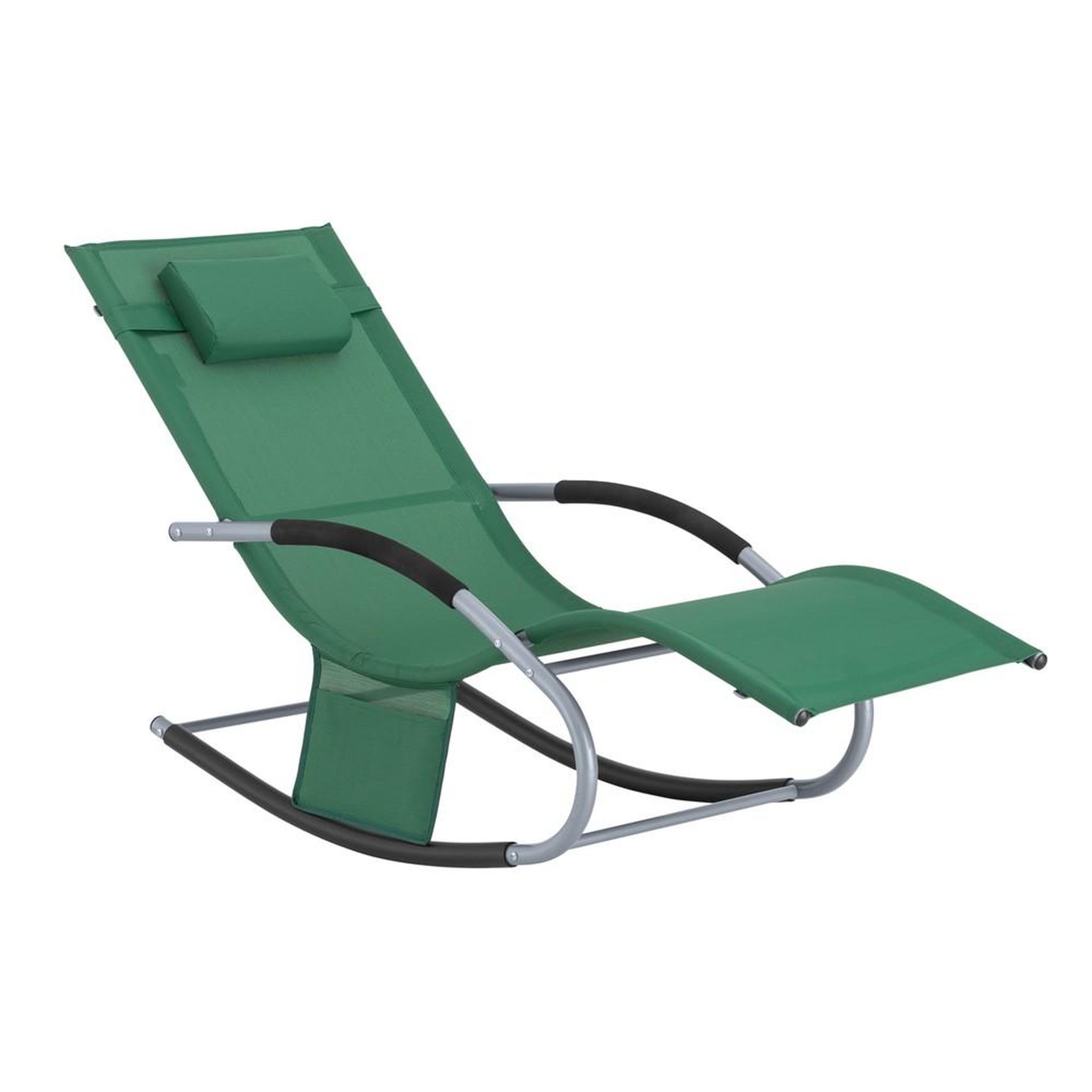 Voir la diapositive 1 : SOBUY SoBuy - Fauteuil À Bascule De Jardin pliable - Moderne - OGS28