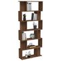 Voir la diapositive 4 : VIDAXL Bibliotheque/Cloison Chene marron 80x24x192cm Bois d'ingenierie