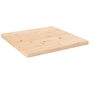 Voir la diapositive 1 : VIDAXL Dessus de table 50x50x2,5 cm bois de pin massif