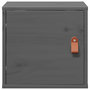 Voir la diapositive 5 : VIDAXL Armoires murales 2 pcs Gris 31,5x30x30 cm Bois de pin massif