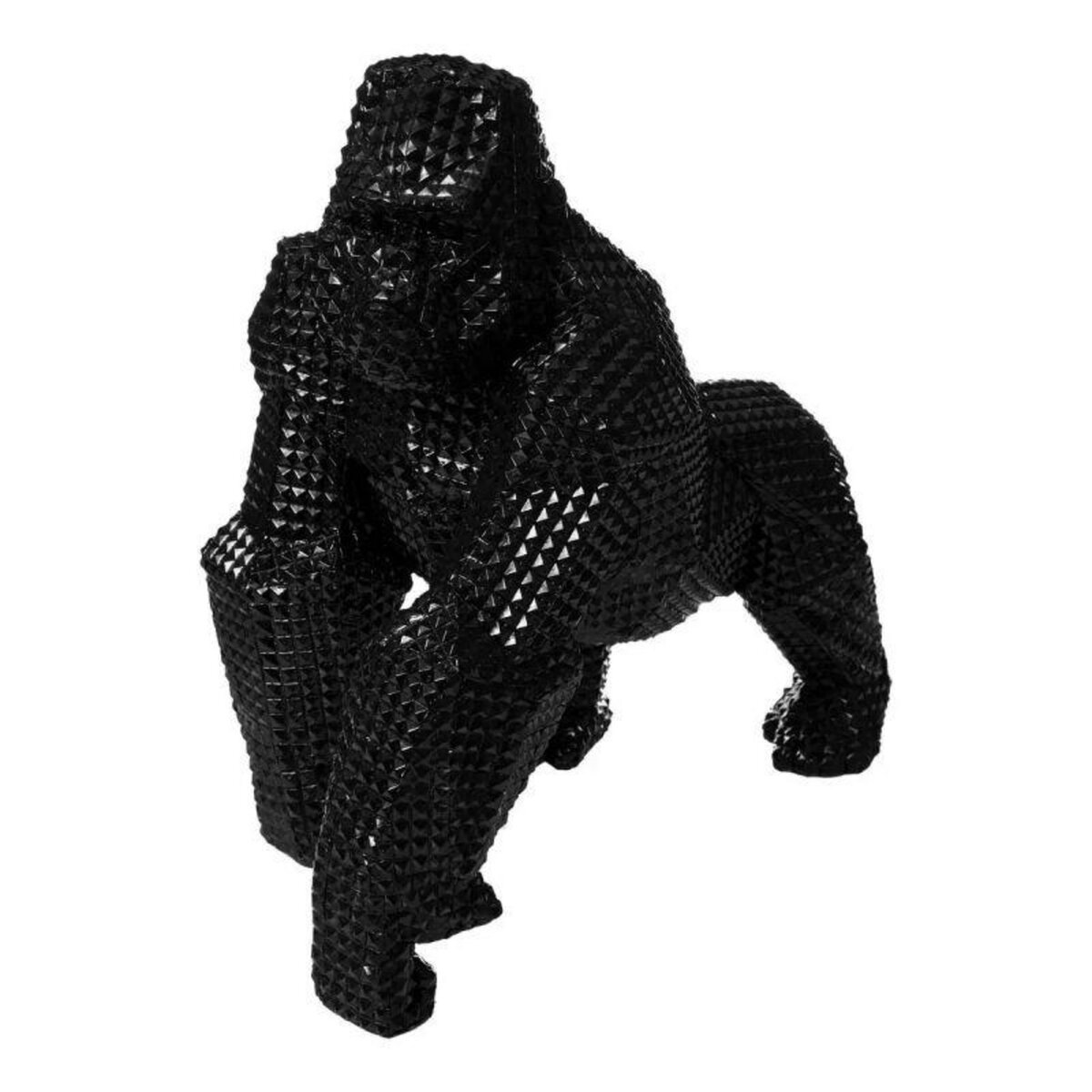  Statuette Gorille Design  Ivan  42cm Noir