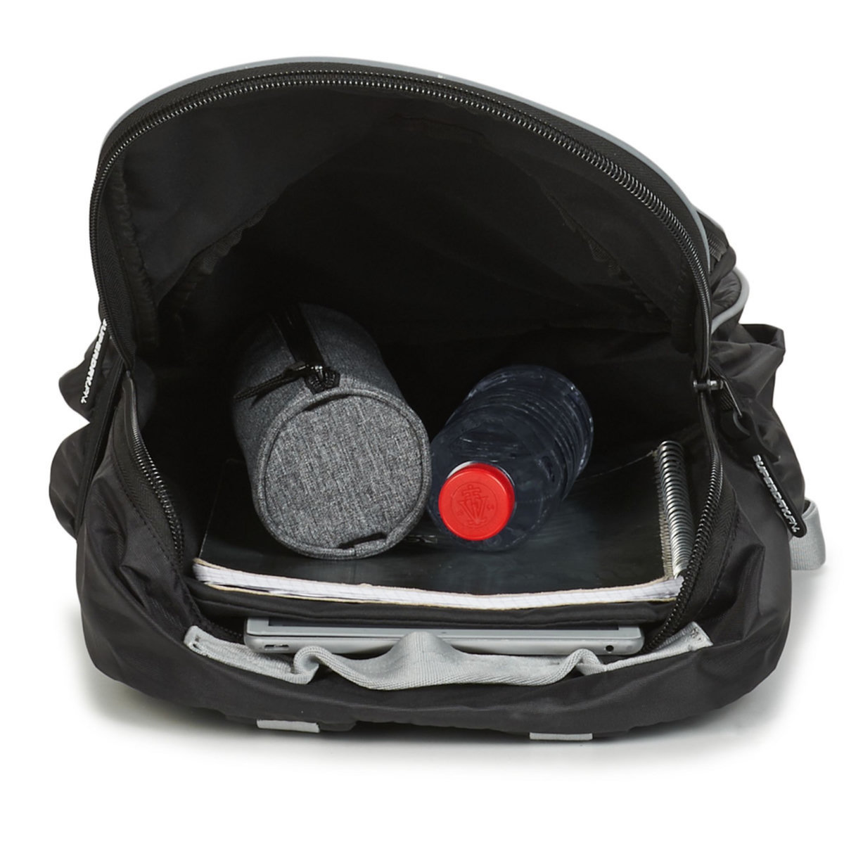 SUPERDRY Sac à dos 1 compartiment noir et blanc