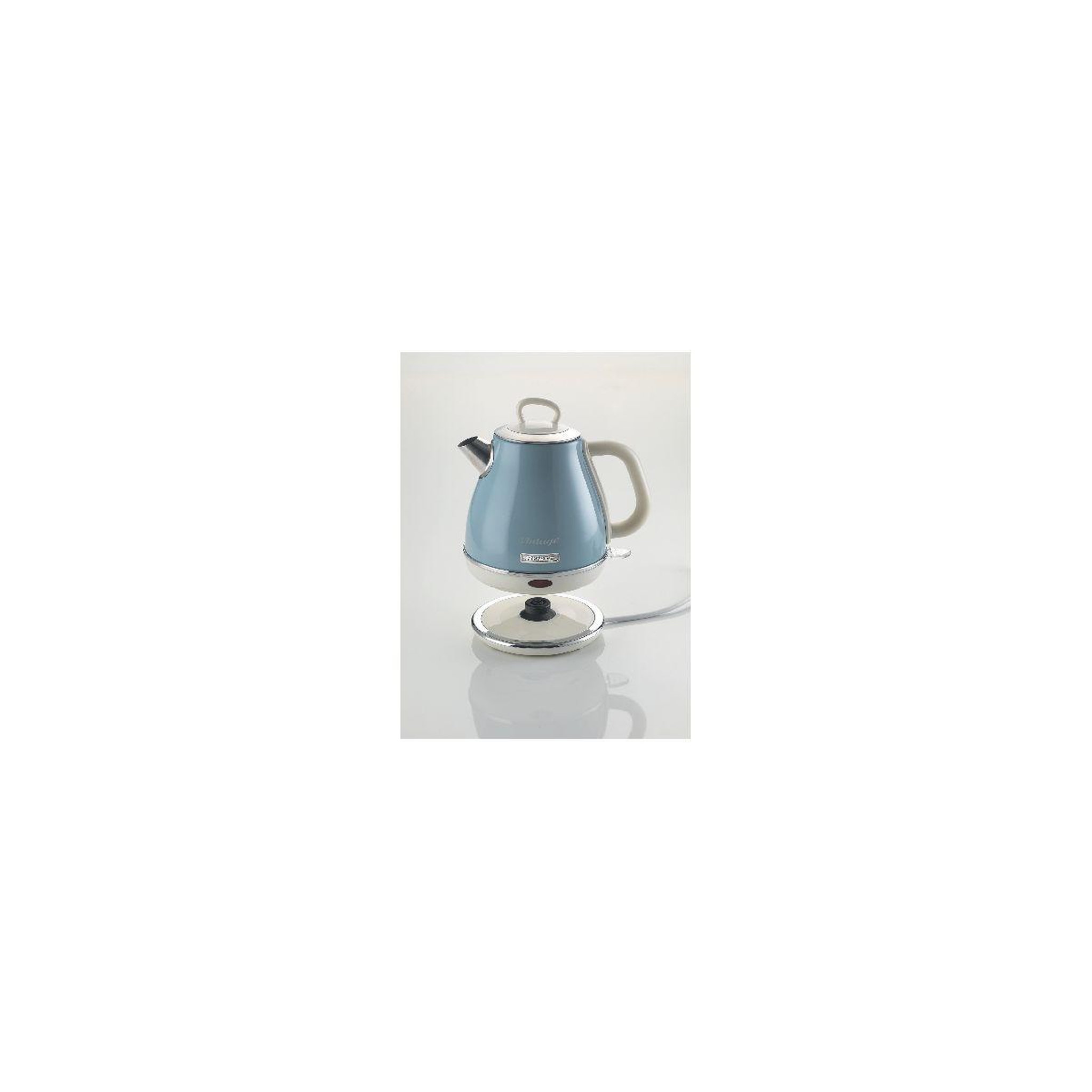 Voir la diapositive 3 : ARIETE Bouilloire vintage bleue