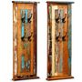 Voir la diapositive 3 : VIDAXL Porte-manteau 2 pcs Bois de recuperation massif 38x100 cm