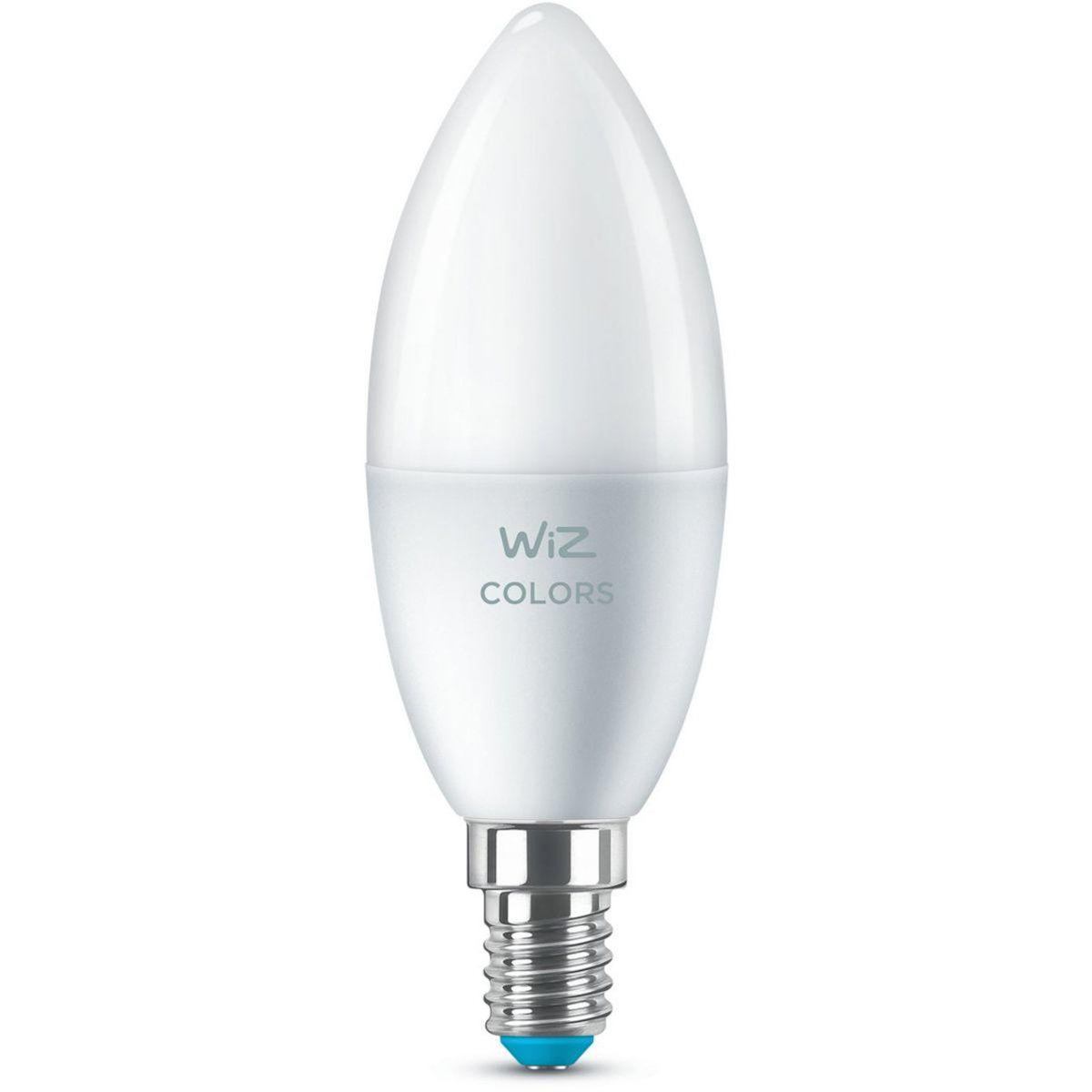 WIZ Ampoule LED connectée E14 Couleur Flamme 40W