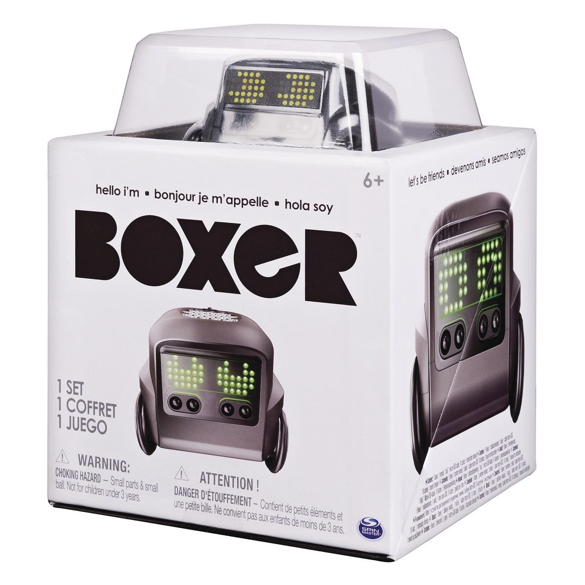 SPIN MASTER Robot Boxer noir