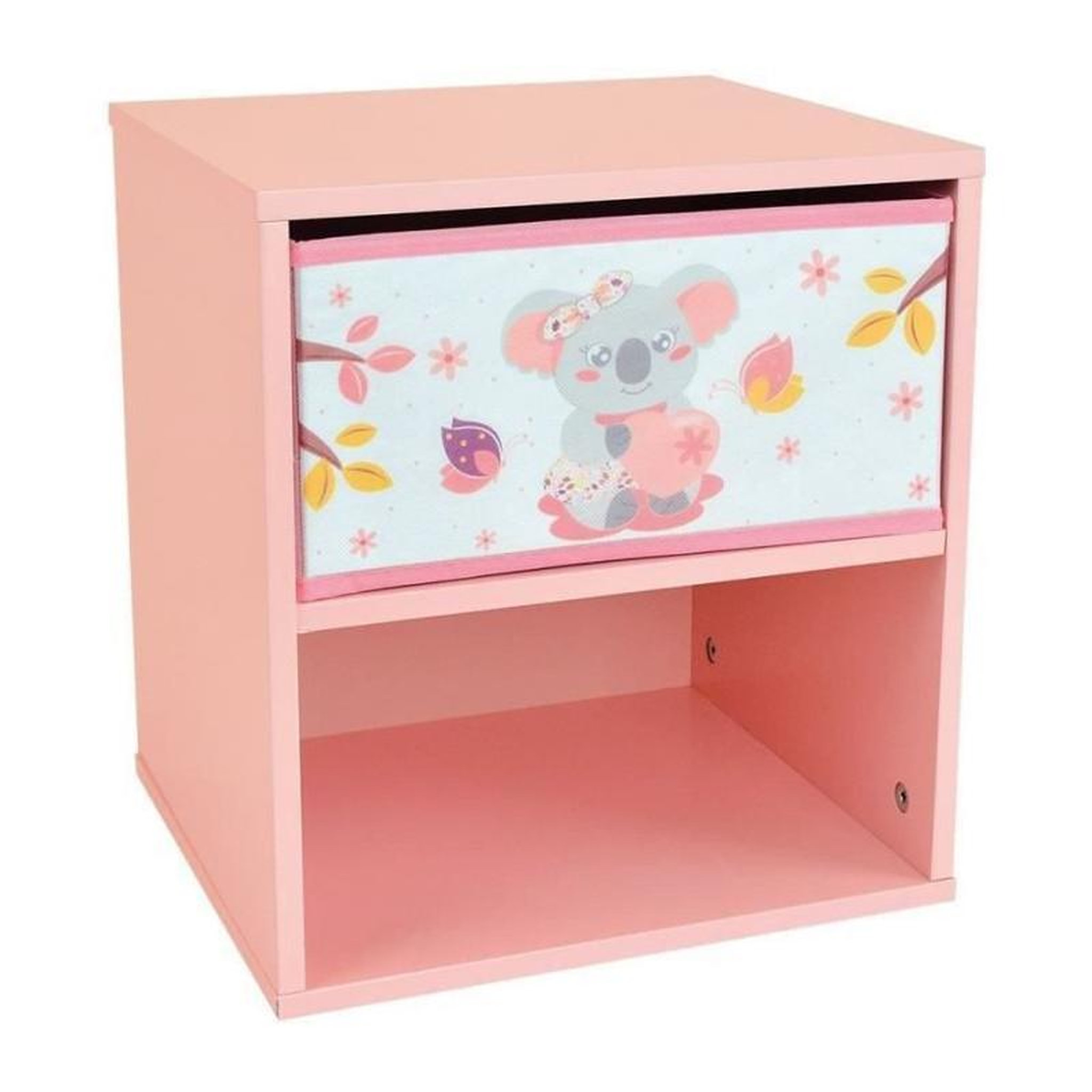 Fun House CALLY MIMI KOALA Chevet avec un tiroir +- 36 x 33 x 30 cm pour enfant