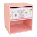 Fun House CALLY MIMI KOALA Chevet avec un tiroir +- 36 x 33 x 30 cm pour enfant