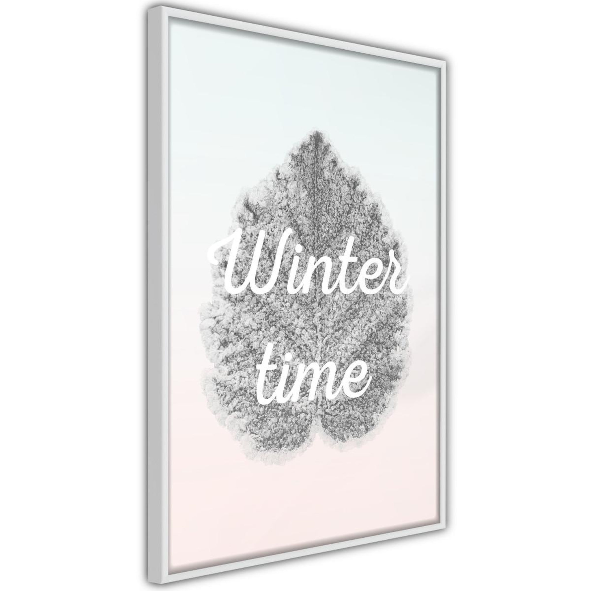 Paris Prix Affiche Murale Encadrée  Winter Leaf