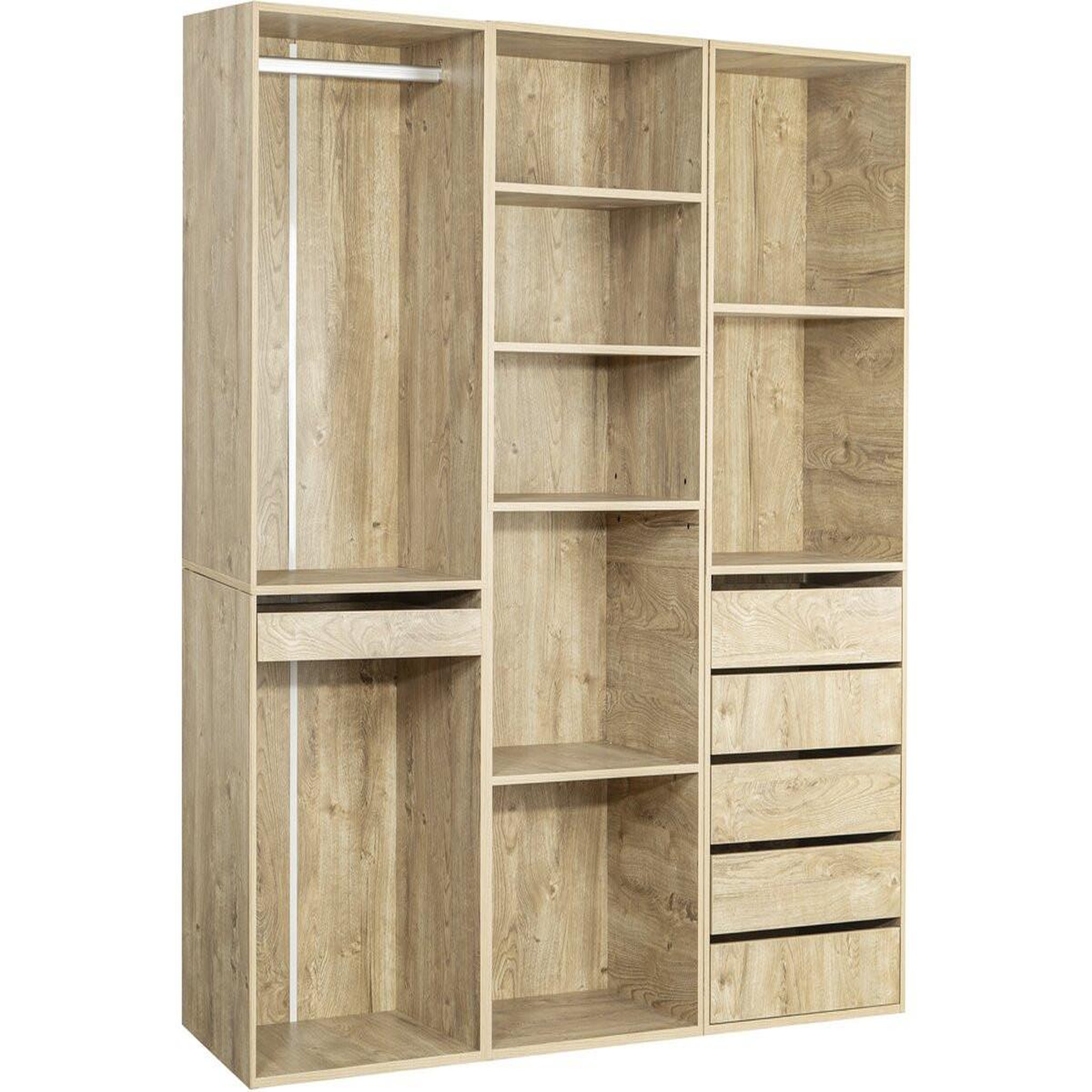 Habitat et Jardin Kit dressing   opéra   modulable - 3 éléments - beige
