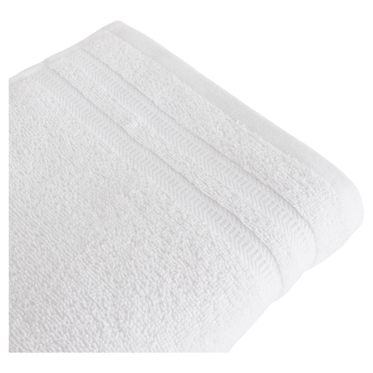ACTUEL Maxi drap de bain uni en coton 450 g/m²