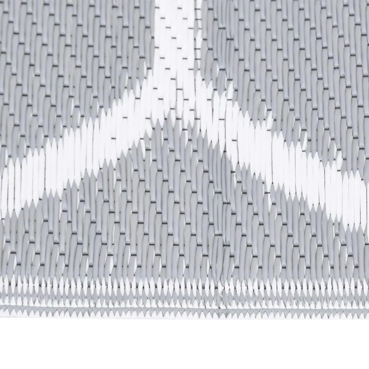 VIDAXL Tapis d'exterieur Gris 80x250 cm PP