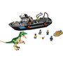Voir la diapositive 2 : LEGO Jurassic World 76942 L'Évasion en bateau du Baryonyx