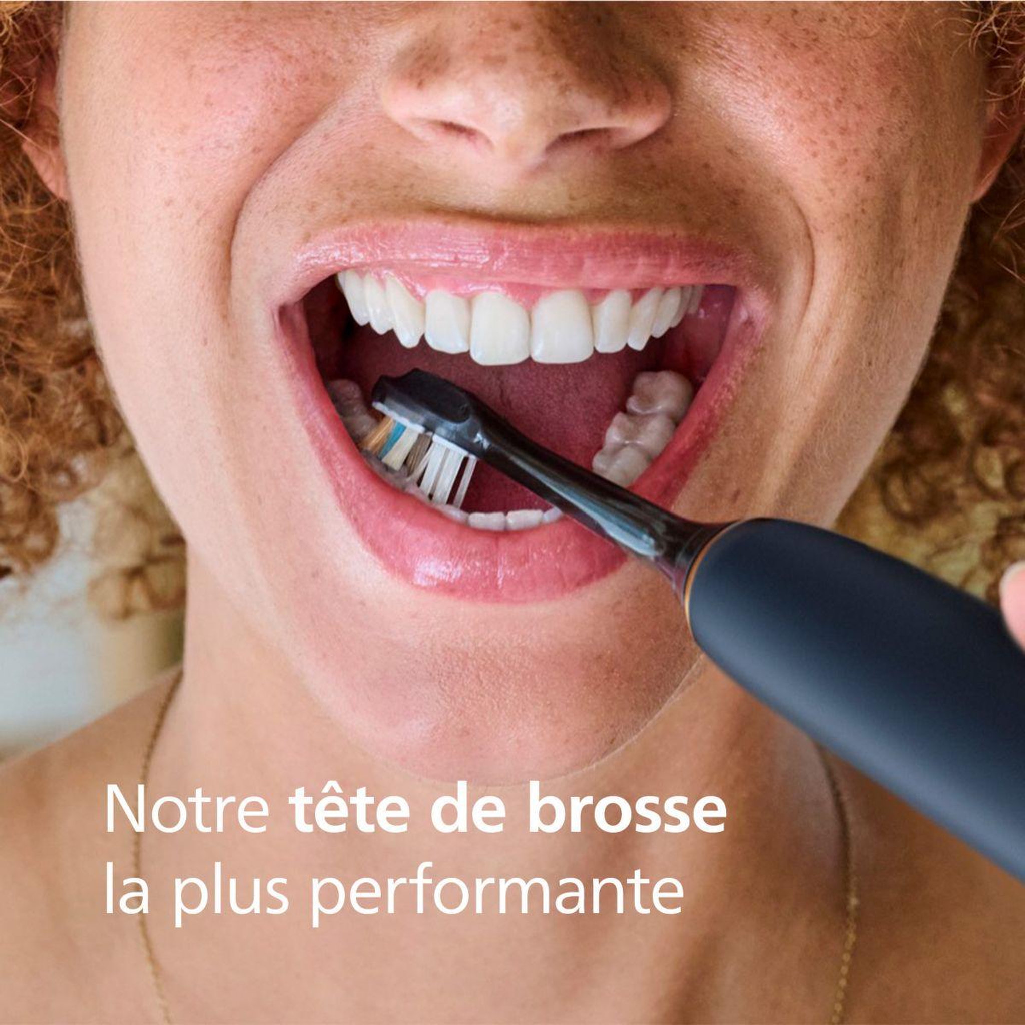 Voir la diapositive 2 : Philips Brossette dentaire Sonicare lot de 4 - HX9092/88  black All in One  A3