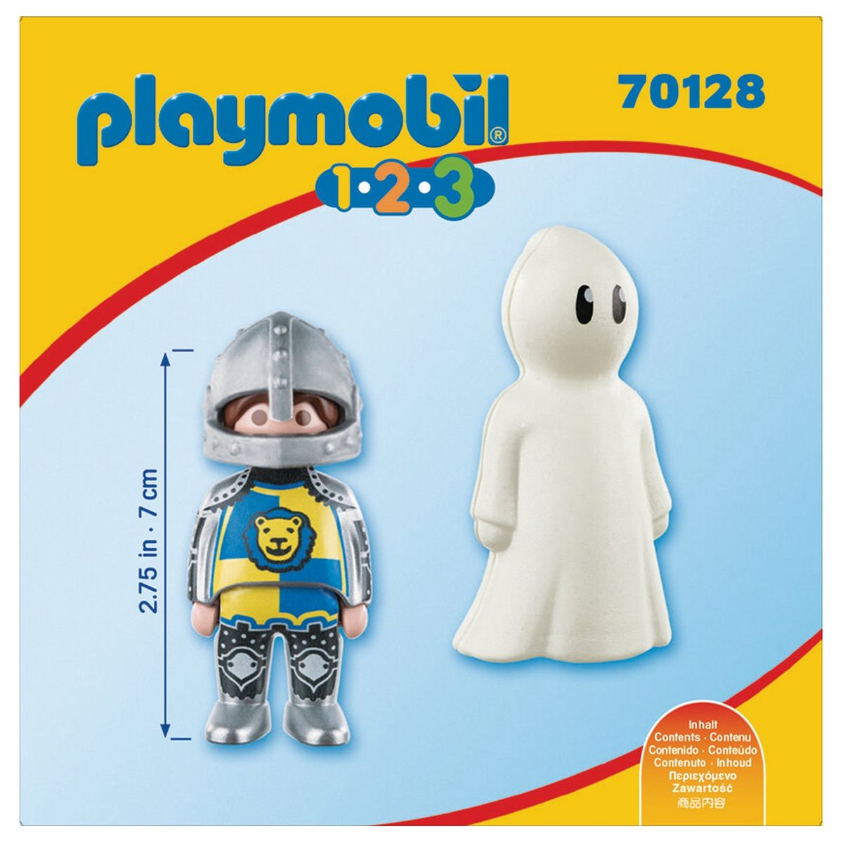 PLAYMOBIL 70128 - 1.2.3 - Chevalier et fantôme