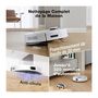 Voir la diapositive 6 : ECOVACS Robot Aspirateur Laveur avec Station de Vidage Automatique- ECOVACS N30 Pro OMNI - Puissance 10000Pa - Nettoyage a l'eau Chaude