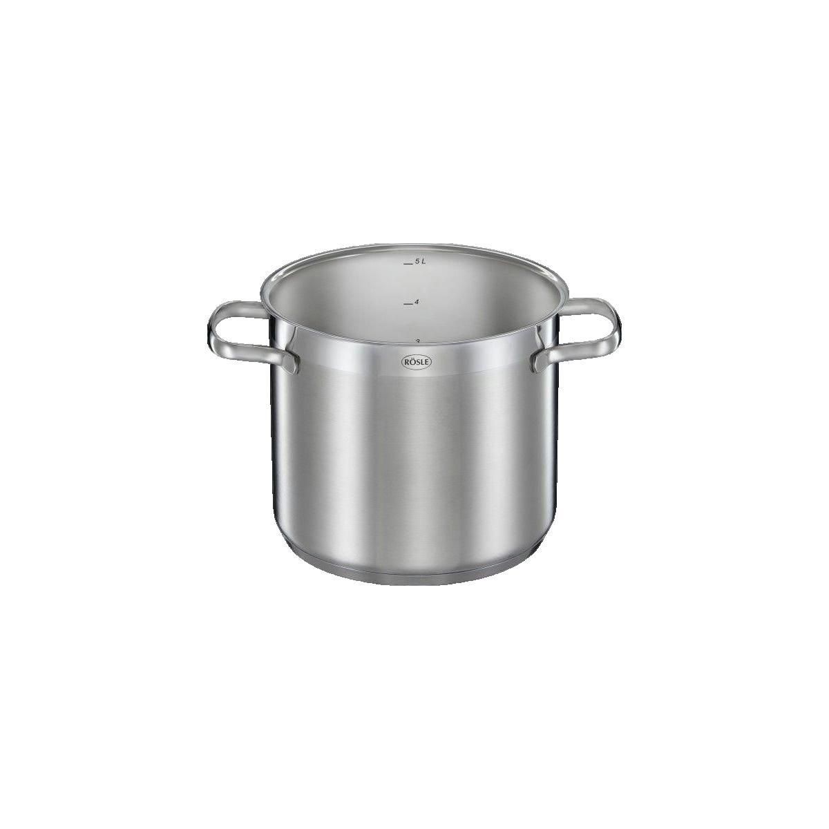 ROSLE Casserole Rösle Elegance en acier inoxydable 5 litres
