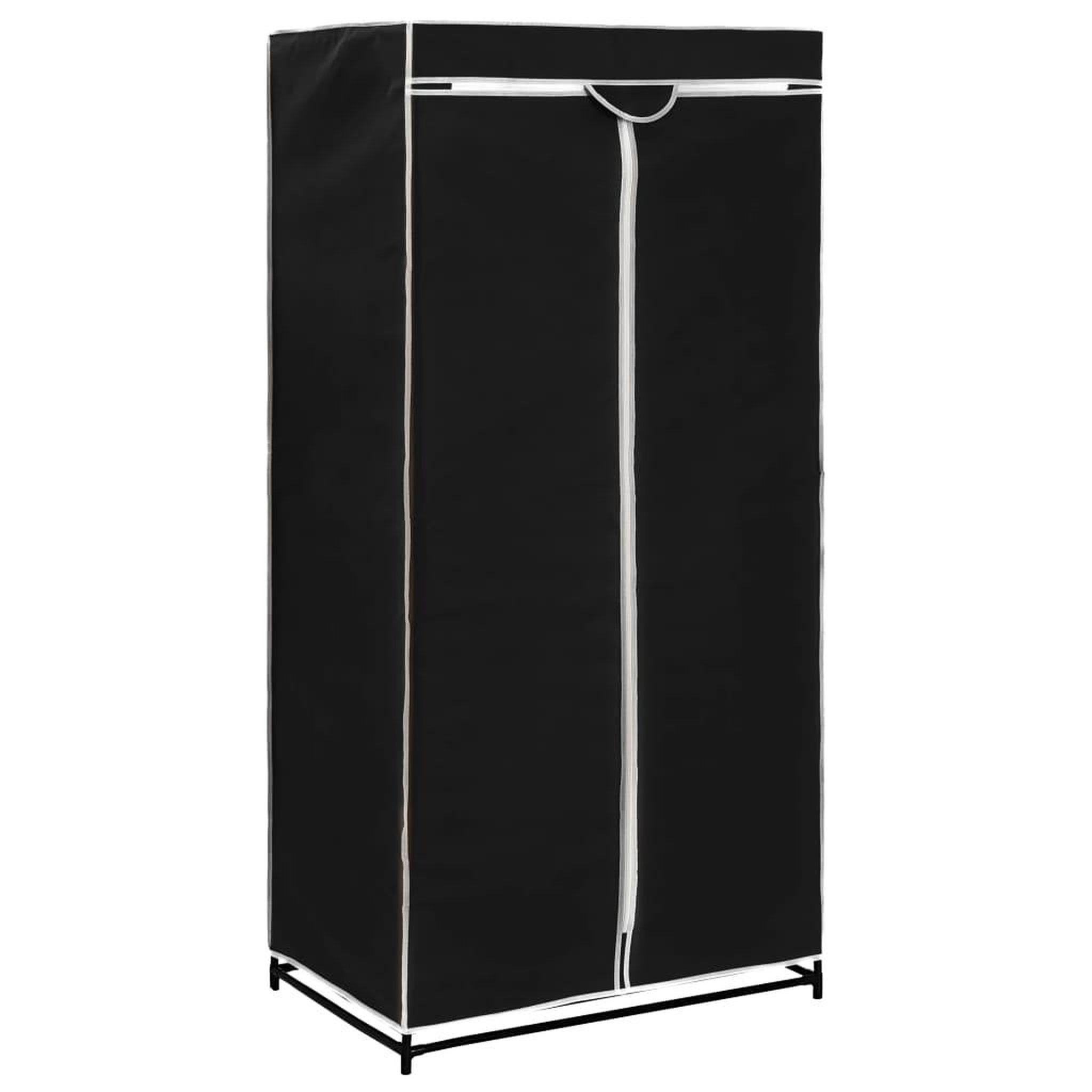 Voir la diapositive 2 : VIDAXL Garde-robe Noir 75x50x160 cm