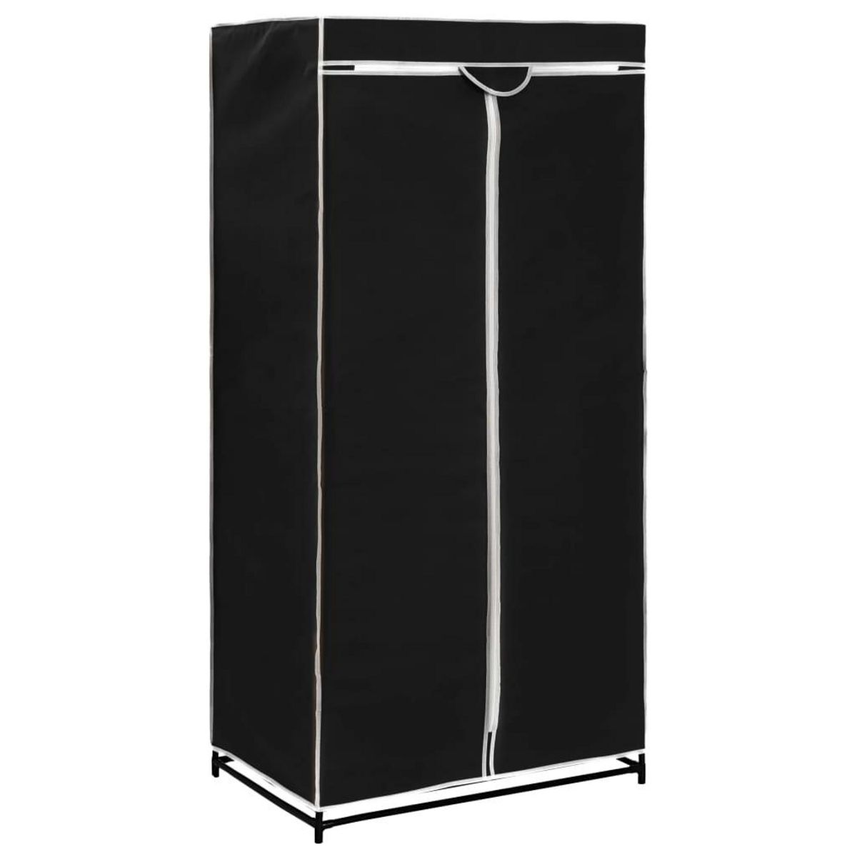 VIDAXL Garde-robe Noir 75x50x160 cm