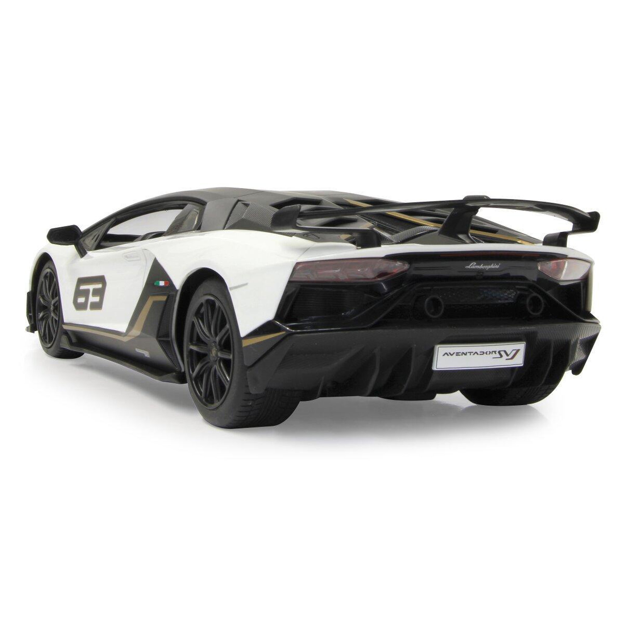 Voir la diapositive 3 : Jamara Voiture télécommandée Lamborghini Aventador SVJ Performance 1:14 Blanc 2,4GHz