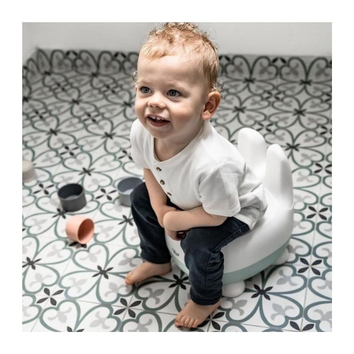 THERMOBABY Pot ludique - THERMOBABY - Lapin - Cuvette amovible