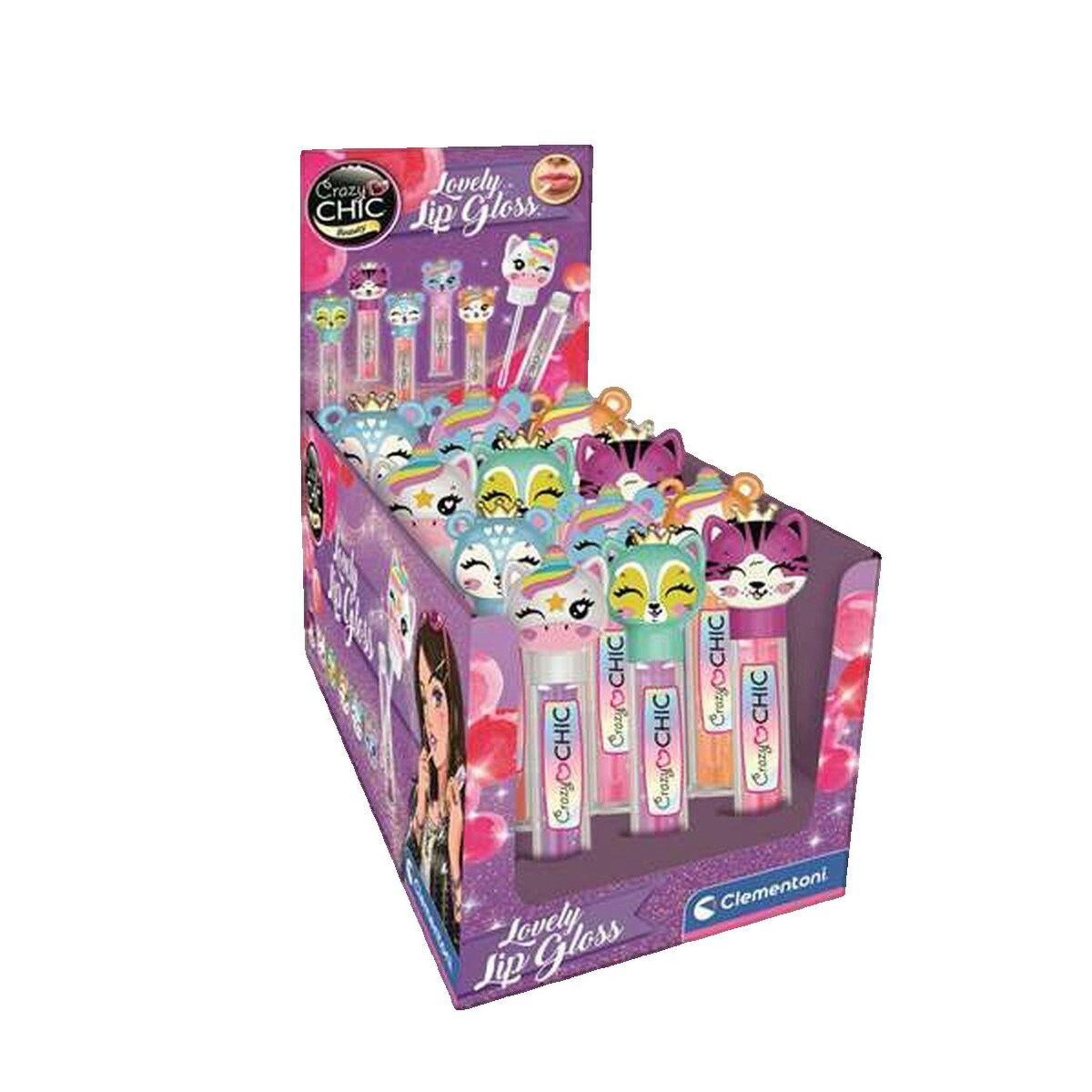Voir la diapositive 3 : CLEMENTONI BRILLANTS A LEVRES ANIM PRE18 CLEMENTONI CLI81361