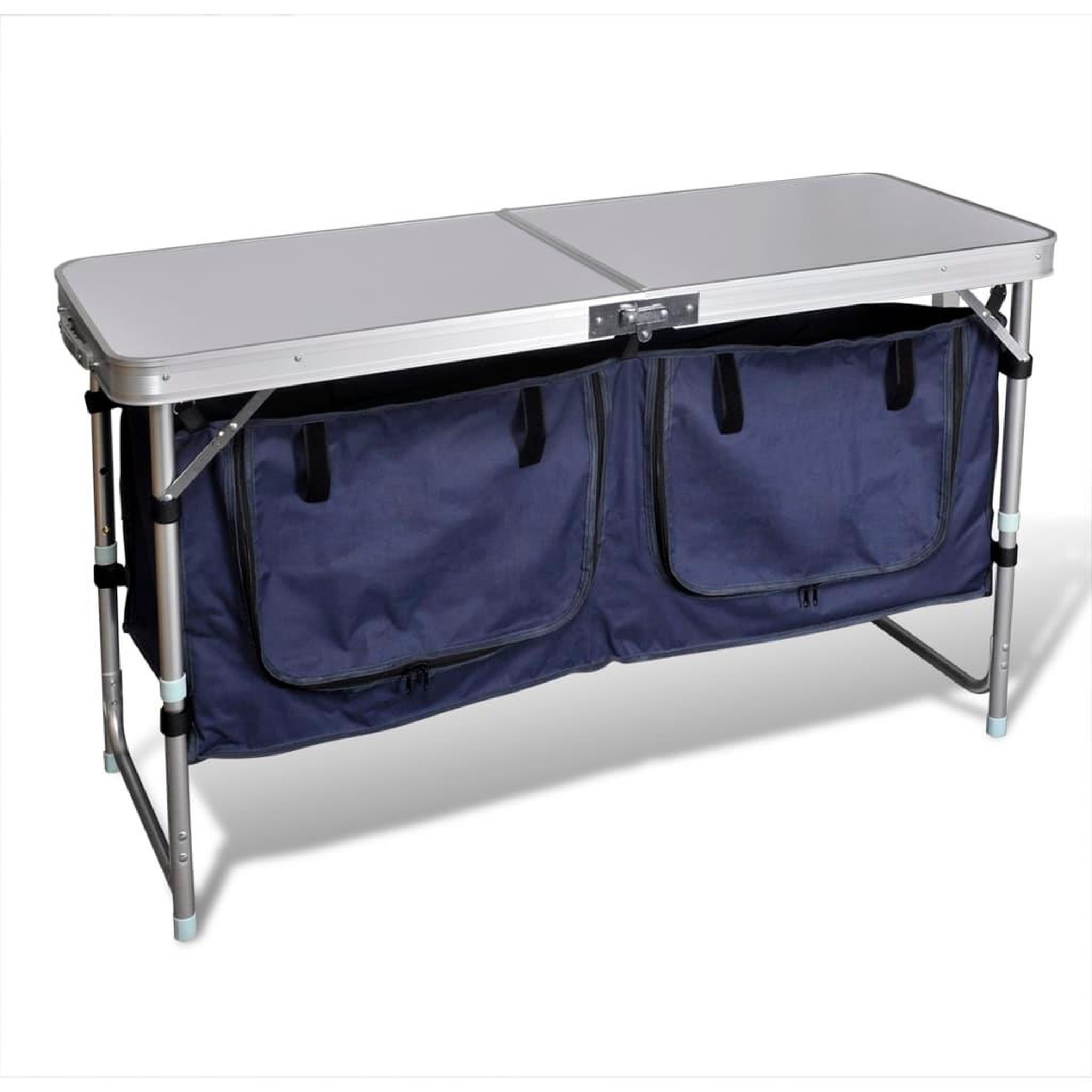 VIDAXL Placard de camping pliant avec cadre en aluminium