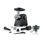 BOSCH Hachoir a viande Série 4 - BOSCH - MFWS430B - 3 grilles de hachoir - Marche arriere - Noir