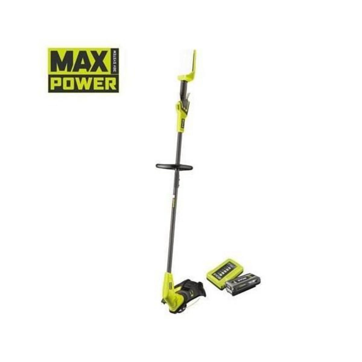 Ryobi RYOBI - Coupe-bordures 36V MAXPOWER - Ø coupe 28-33 cm - Ø fil 1 x 2,0 mm + batterie 36V 2,0 Ah et 1 chargeur 1,7 A - RY36LT33