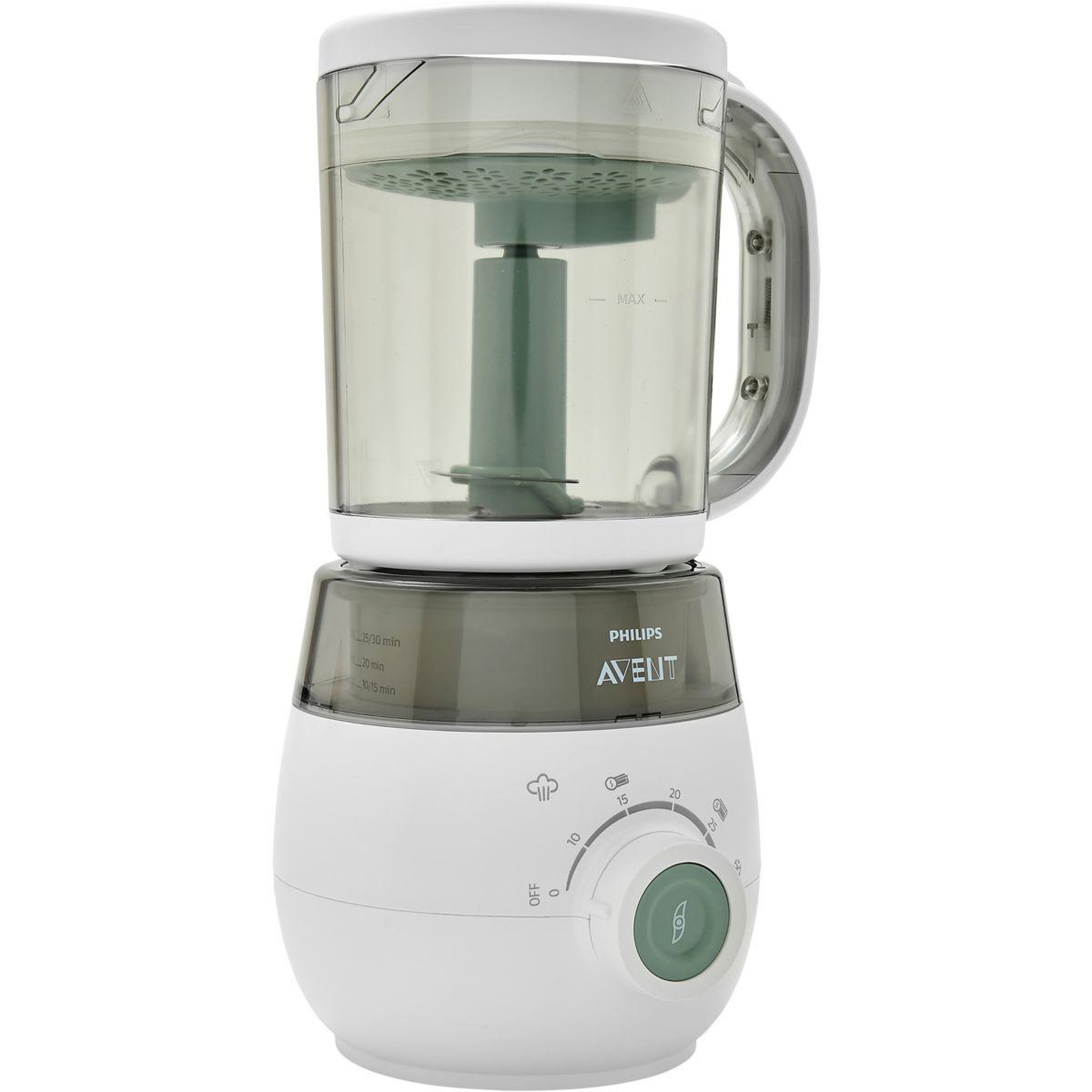 Voir la diapositive 3 : Philips Mixeur Cuiseur Bébé Cuiseur Vapeur 4 en 1 SCF885/01