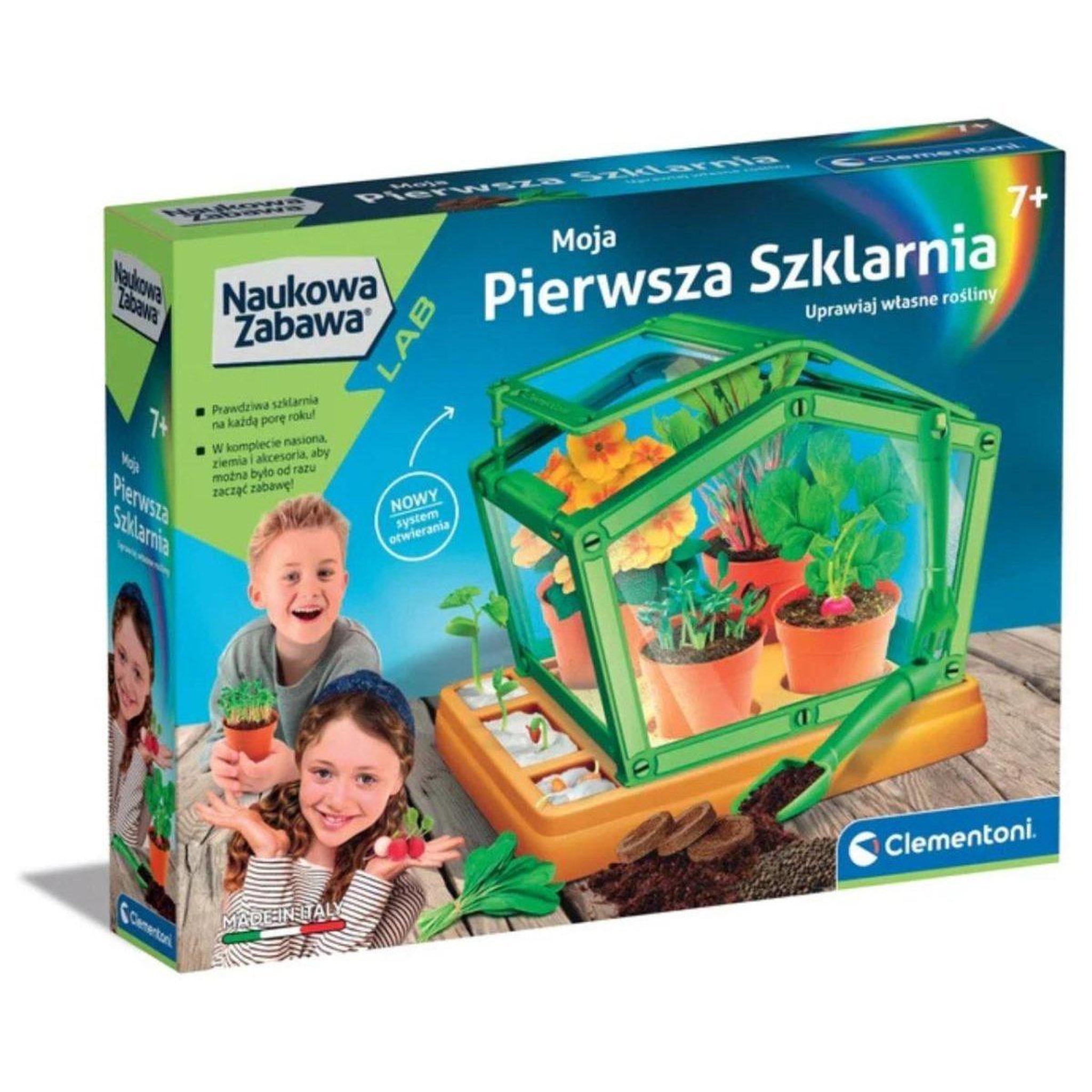 CLEMENTONI Coffret scientifique  50861 science  and  jeu - ma première serre