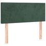 Voir la diapositive 2 : VIDAXL Tete de lit Vert fonce 80x5x78/88 cm Velours