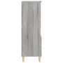 Voir la diapositive 5 : VIDAXL Buffet haut Sonoma gris 40x36x110 cm Bois d'ingenierie