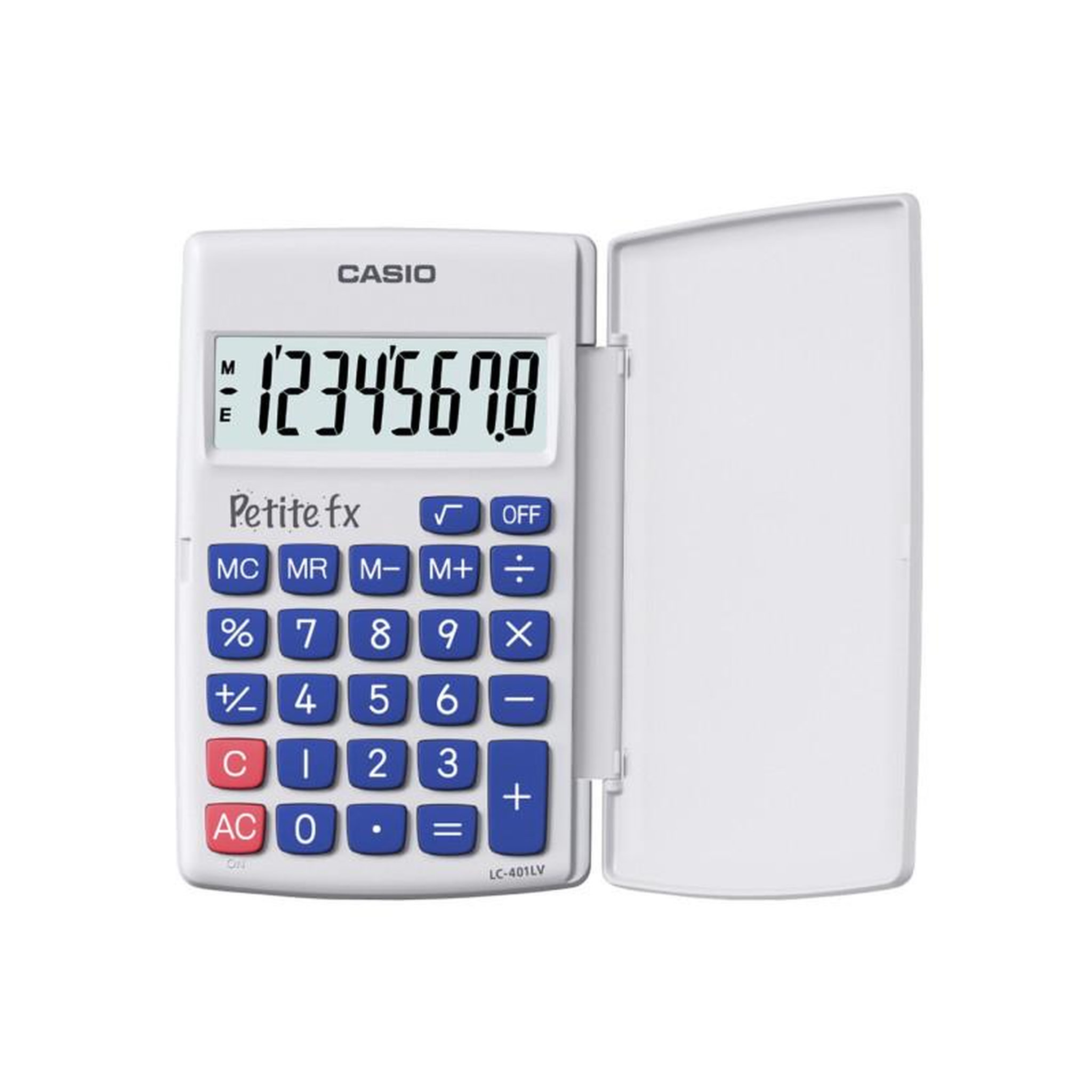 CASIO Calculatrice Casio PETITE FX Scolaire Primaire Blanche