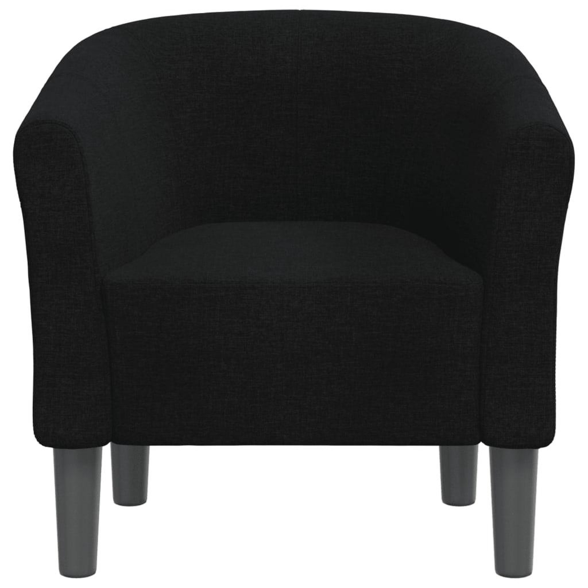 Voir la diapositive 3 : VIDAXL Chaise cabriolet noir tissu