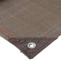 Voir la diapositive 2 :  Brise vue taupe 300g/m2 Werkapro  2 x 10m