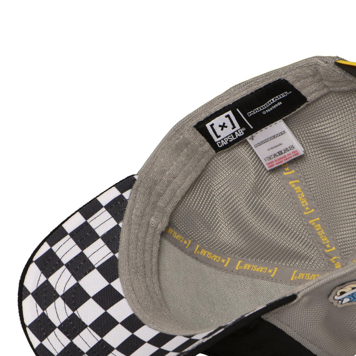 CAPSLAB Casquette trucker prenium Checker