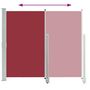 Voir la diapositive 4 : VIDAXL Auvent lateral retractable de patio 140 x 300 cm Rouge