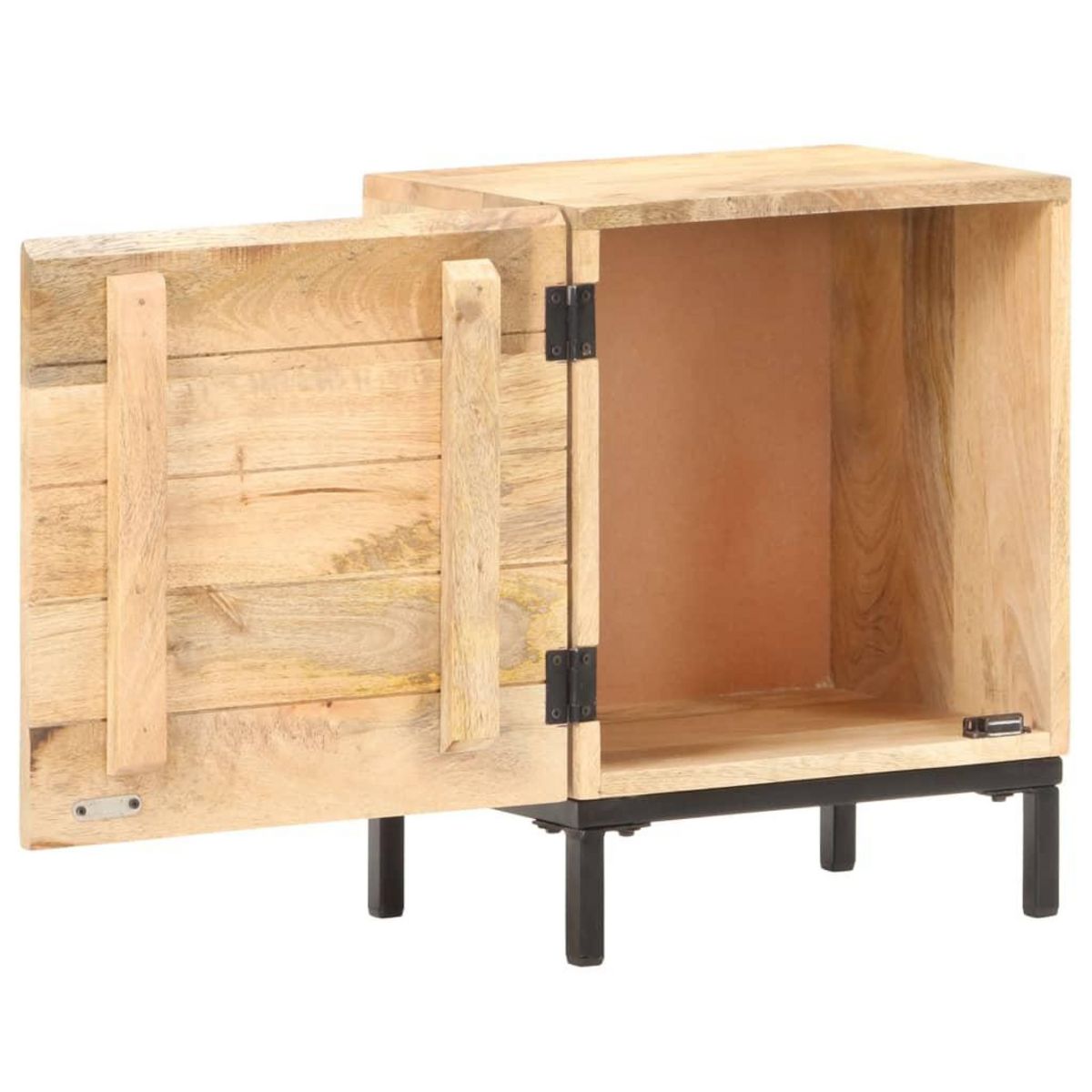 VIDAXL Table de chevet 40x30x51 cm Bois de manguier solide