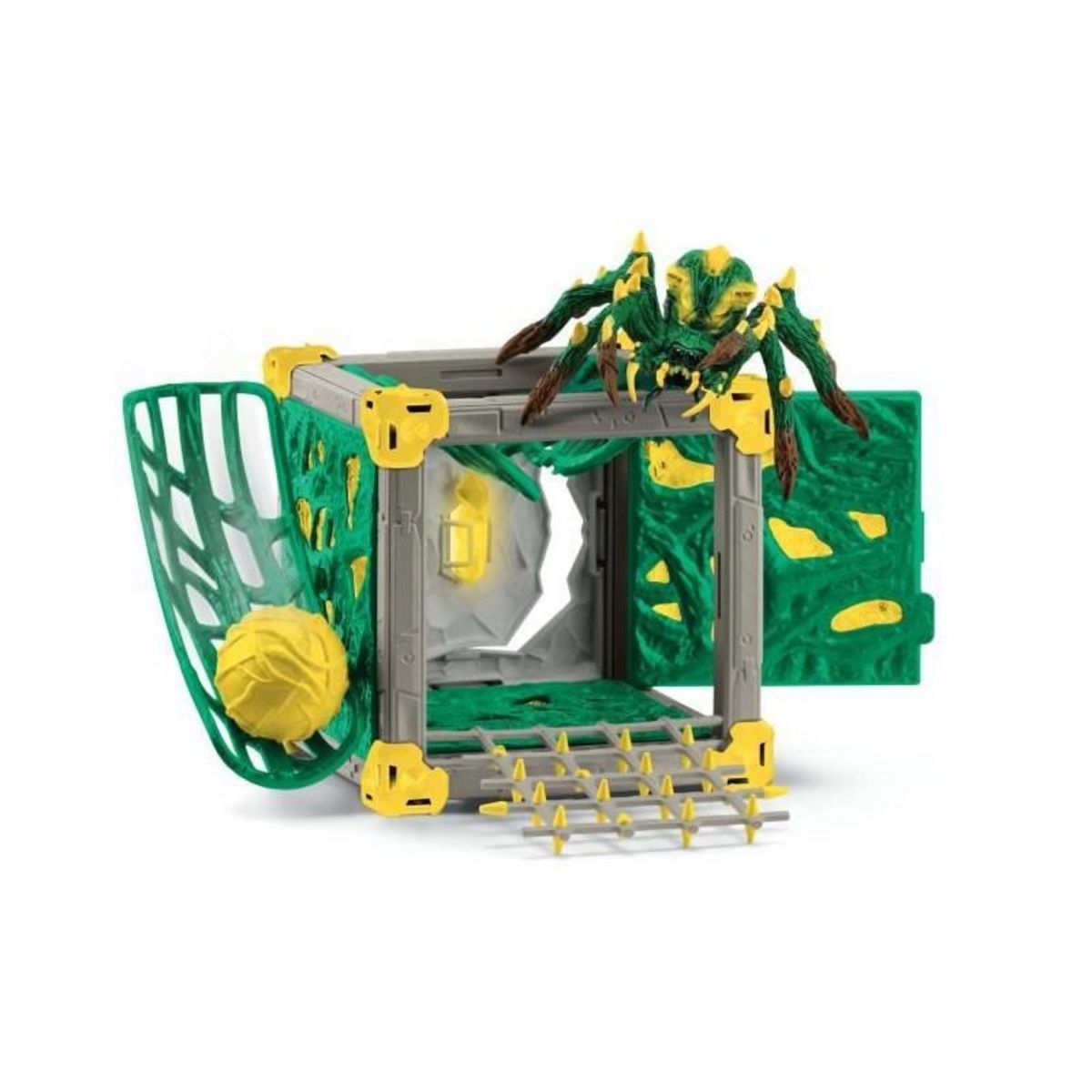Schleich BattleCave Tarentule de la Jungle, Extension de l'arene, SCHLEICH 42678 Eldrador Creatures, des 7 ans