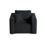 Voir la diapositive 6 : BEST MOBILIER Topaze - fauteuil - en velours texturé